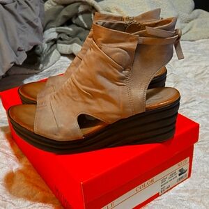 Miz Mooz Anna wedge sandals